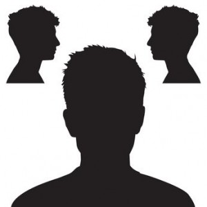 People head silhouette